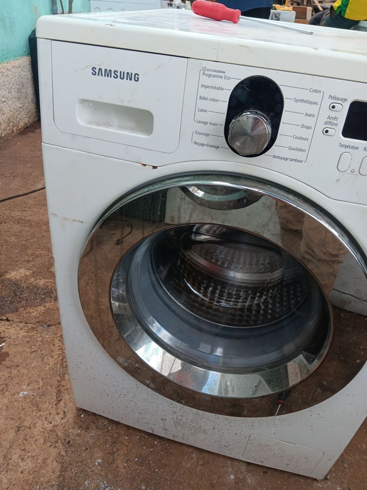 Lave-linge Samsung Wf1704WPC — reconditionné par la RTT à Combani