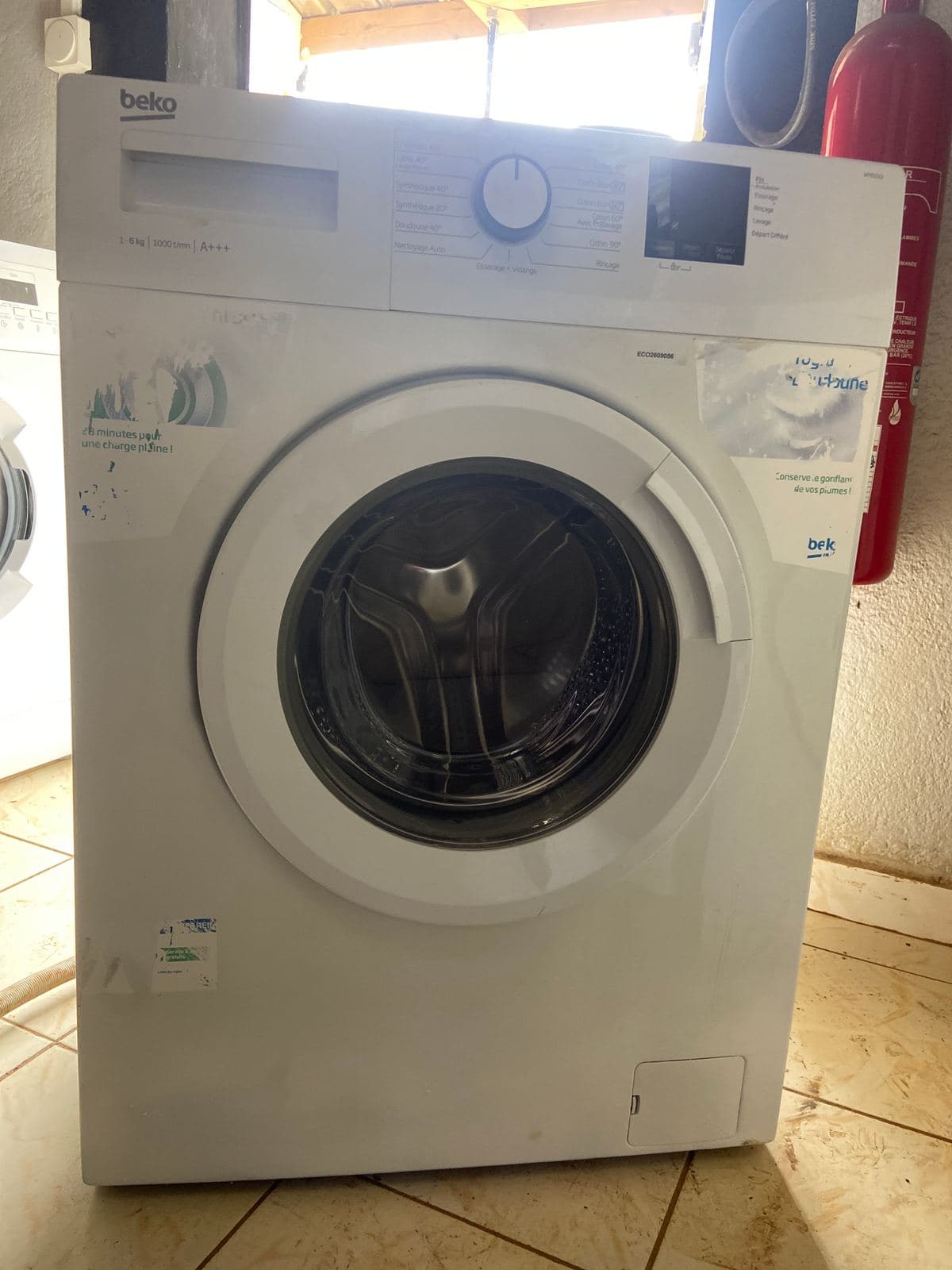 Lave-linge Beko WM61001 — reconditionné par la RTT à Combani