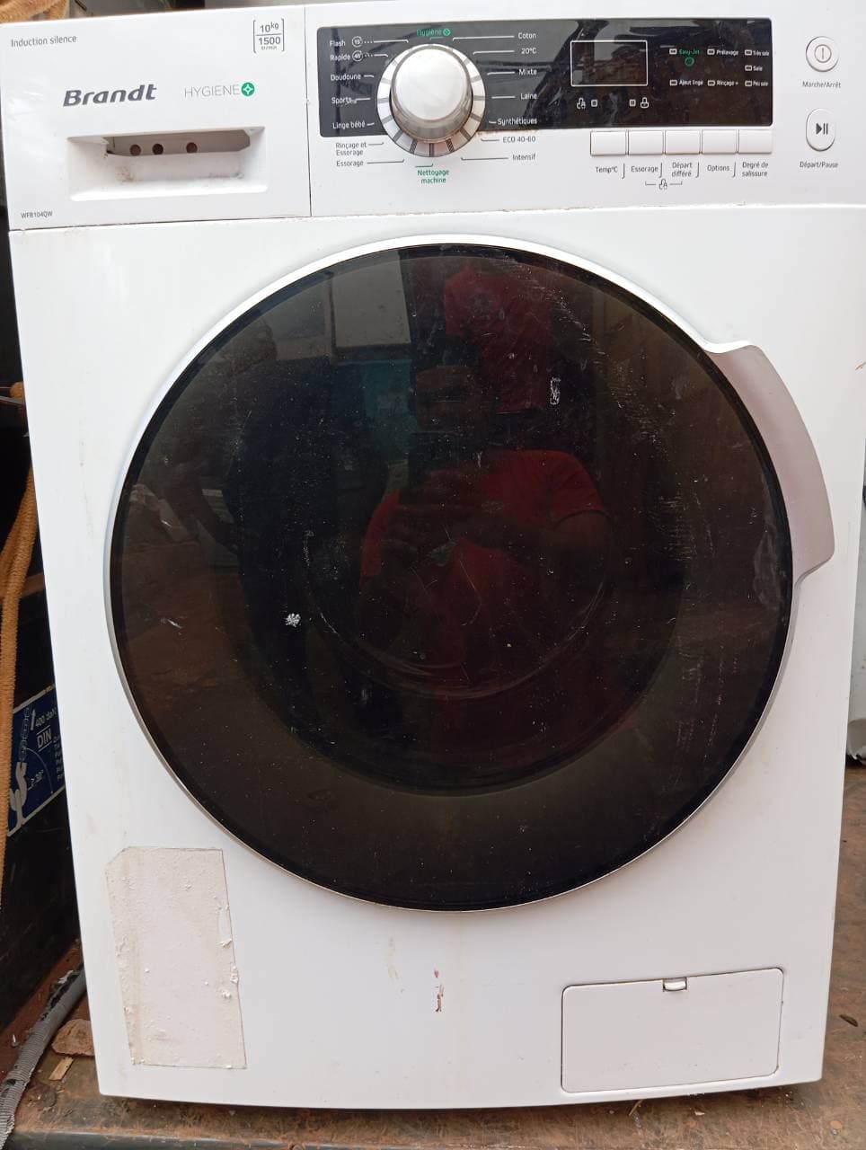 Lave-linge Brandt WFB104Qw — reconditionné par la RTT à Combani
