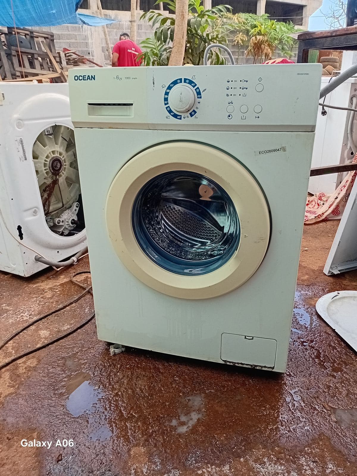 Lave-linge Océan OSWM6100 — reconditionné par la RTT à Combani